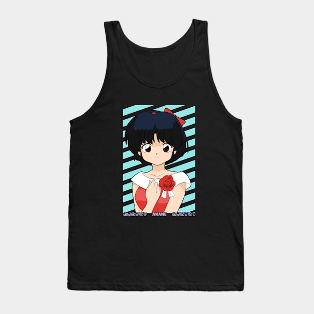 Akane Tendo - Ranma Tank Top by Demonstore